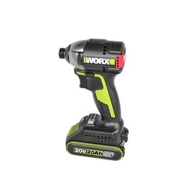 WORX 20V 150Nm 智能模式無刷鋰電衝擊起子 雙電池 WU292DS