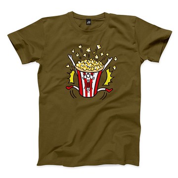 爆爆高血壓 - 軍綠 - 中性版T恤