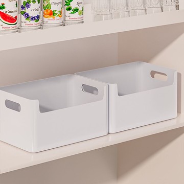 物櫥櫃收納筐化妝品盒子家用抽屜式廚房整理桌面零食玩具儲物箱154SFY 快速寄出