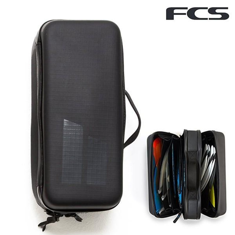 サーフィン フィンケース FCS エフシーエス FIN CASE 8SETS FCAS-BLK