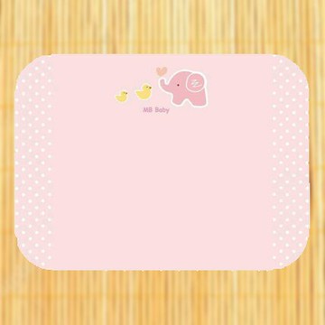 MB BABY萌寶寶 天然乳膠(附內裡)塑型枕-粉色【悅兒園婦幼生活館】