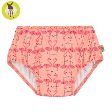 德國LASSIG-嬰幼兒抗UV游泳尿布褲-火紅鶴