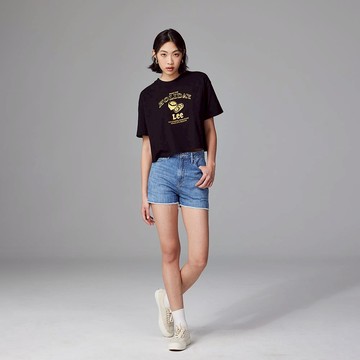 Lee 女款 牛仔短褲 7.2oz | 101+