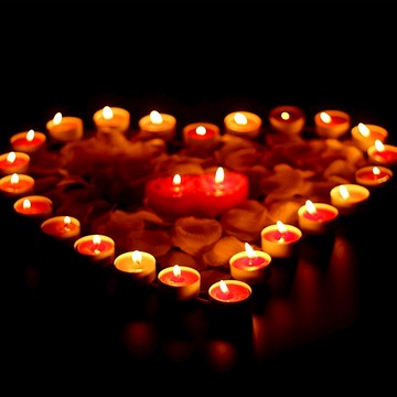 撿漏】1歐式鐵藝蠟燭臺創意情人節表白蠟燭ins浪漫燭光擺件道具