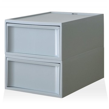 【RISU】北歐風堆疊抽屜櫃組(加大版) M -藍色