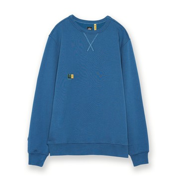 5th STREET｜山形｜男裝｜雪山圖案長袖T恤｜灰藍色