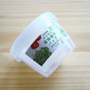 小白鯨選品集瀝水盒 日本製 nakaya 蔥花保鮮盒 蔥蒜盒 薑片大蒜保鮮盒 水果收納盒