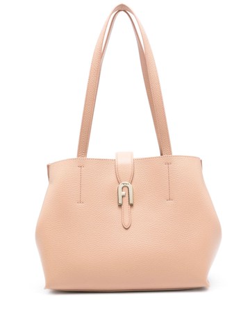 Furla - 1927 leather tote bag - women - Calf Leather - One Size - Pink