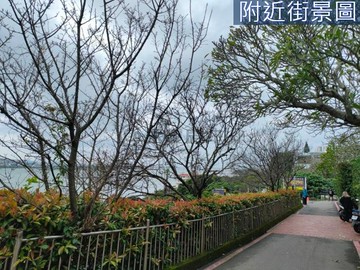 小白宮旁之山河夕陽景-稀有釋出增值建地｜新北市淡水區紅毛城段