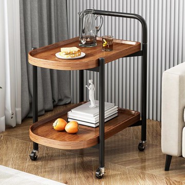 【快速出貨】邊几小茶几小推車簡約沙發邊柜行動家用臥室床頭桌子置物架床邊桌 99購物節