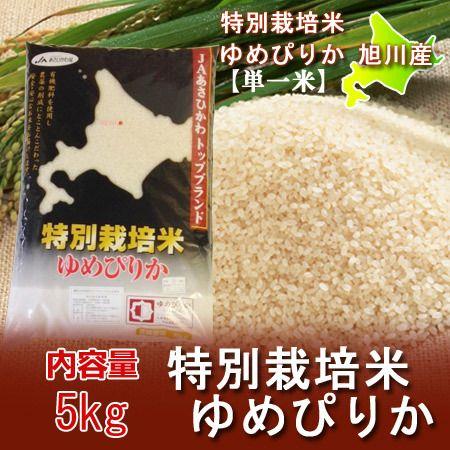 米 5kg 北海道産米 ゆめぴりか 5kg 特別栽培米 有機肥料使用 米5kg ゆめぴりか 米