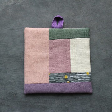 拼布杯墊 225 花園