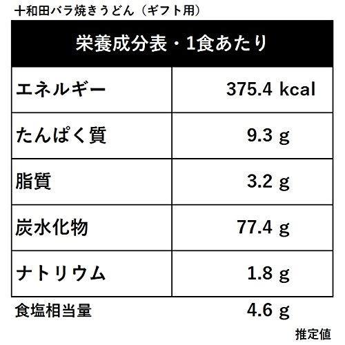 高砂食品 十和田バラ焼きうどん ギフト用4食入 