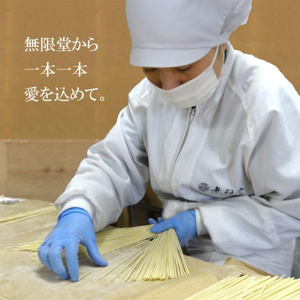 無限堂 稲庭うどん 自宅用 180g×5袋　2種のつゆ付き(10人前)