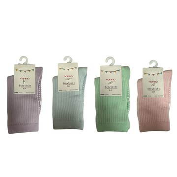 non-no童素色止滑中筒襪(9-11cm)-多色任選