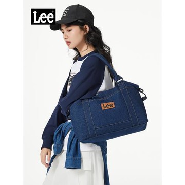 (免運)Lee新款美式街頭潮流斜挎包女大容量通勤單肩包休閑手提旅行包
