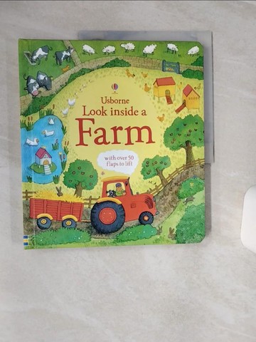 【書寶二手書T6／少年童書_QF2】Look Inside a Farm_Katie Daynes,Simone Abel