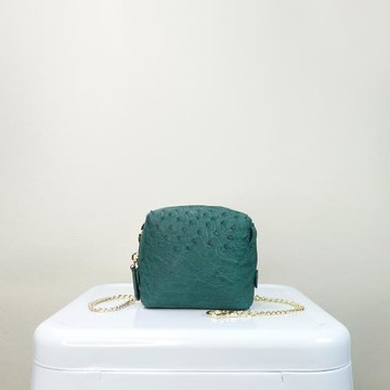 【M2ND】思蒂德堡鴕鳥皮饅頭萬用包(翡翠綠-T72A)