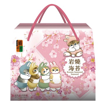 [家速配]【限量】橘平屋岩燒海苔禮盒(貓福珊迪) 無提袋