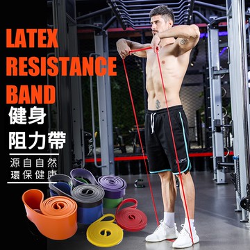 【現貨 健身阻力帶】阻力帶 拉力帶 彈力帶 多功能環狀彈力帶 瑜珈繩 拉力繩 組力繩 阻力訓練TRX