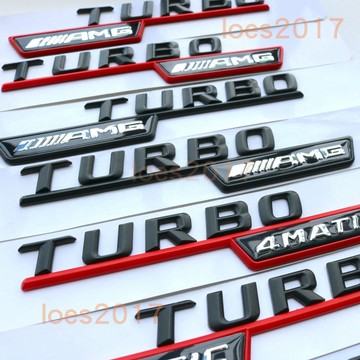 賓士 渦輪 BENZ AMG Turbo 尾標 側標 A 45 CLA W117 字標 4MATIC 葉子板 W176