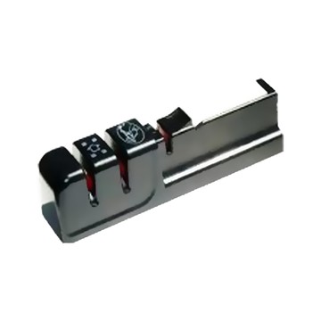 PUSH! 三槽式可粗磨和細磨的快速磨刀器  19 x 4 x 6.2cm  D40  1個