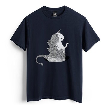 自我認同 - 藏青 - 中性版T恤