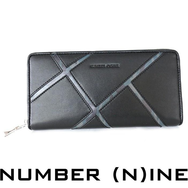 NUMBER (N)INE ナンバーナイン 長財布 二重カモフラージュ柄ラウンド