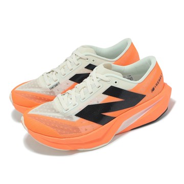 New Balance 競速跑鞋 FuelCell Rebel V4 D 女鞋 寬楦 橘 黑 輕量 緩衝 回彈 運動鞋 NB WFCXCC4-D