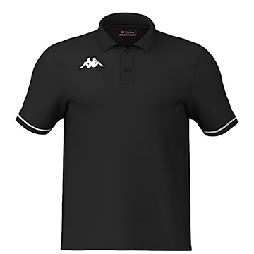 KAPPA義大利舒適型男純棉 POLO衫 黑321327WA08