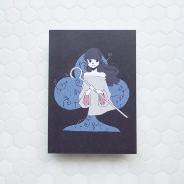 明信片 | 撲克遊戲-梅花