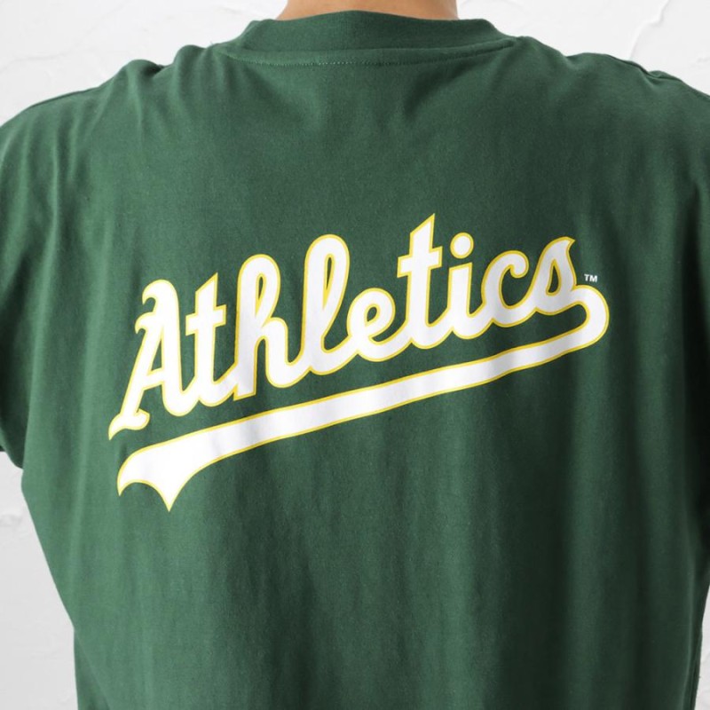 MLB メジャーリーグベースボール 半袖Tシャツ 5分袖 メンズ 綿100