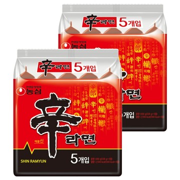 NONGSHIM 農心 韓國境內版 辛拉麵 120g  10包