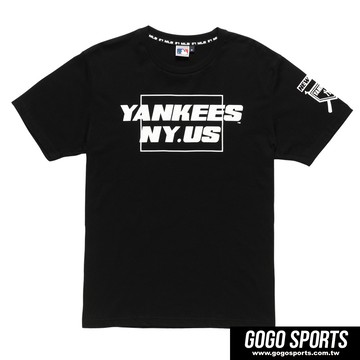 MLB-洋基隊LOGO圖樣潮流短T(男)