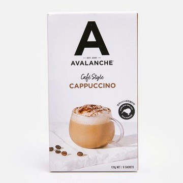 紐西蘭Avalanche 卡布奇諾即溶咖啡128g