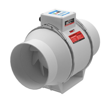 斜流式增壓管道通風機室內排煙風機靜音大功率廚房抽風機排風扇[DD1218001]