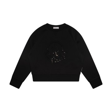 Moncler - Black Cotton Sweatshirt