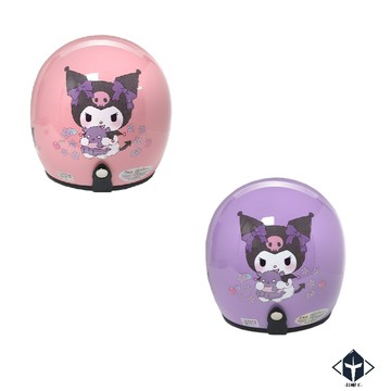 EVO 安全帽 CA-310M CA310M復古帽 蝴蝶結酷洛米 多色可選 半拆洗 卡通圖案 半罩