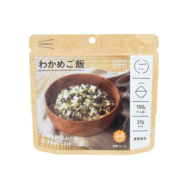 ＩＺＡＭＥＳＨＩ わかめご飯 100g x6