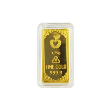 Jove gold 漾金飾 貓貓招財黃金條塊 - 壹台錢