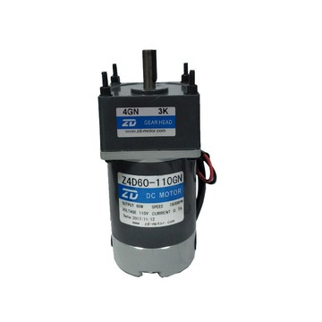 ZD中大直流減速電機 12V 24V 36V 48V 110V 220V 60W有刷直流馬達[DD2310001]