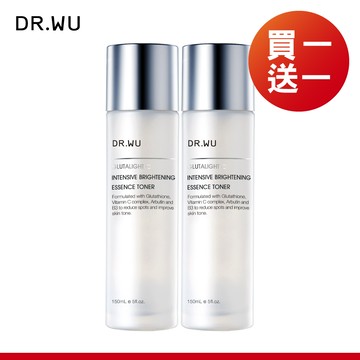 DR.WU 超微C美白精華化妝水150ML_2入組