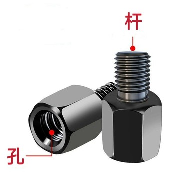 【爆款上新】 電動車 反光鏡 轉換螺絲 摩托車 後視鏡 增高轉換 螺絲頭10mm8mm6轉接頭 品質優選