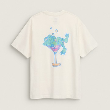Bar Hopper 米白色短袖T恤