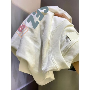 多巴胺甜妹風！ t恤 短袖上衣 韓系衣服 設計感上衣 印花 t恤 甜辣風 寬鬆上衣 休閒上衣 短袖衣服 女生短袖t恤