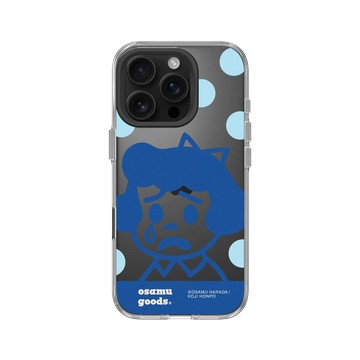 iPhone 16 Pro Clear Case（相機按鈕） 透明 - OSAMU GOODS - 大圓點系列-Betty
