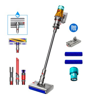 Dyson V12s Detect Slim Submarine™ 乾濕全能洗地吸塵器 (雙電池組)