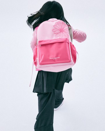 MARDI MERCREDI 兒童後背包 粉色 經典小雛菊 KIDS BACKPACK FLOWERMARDI