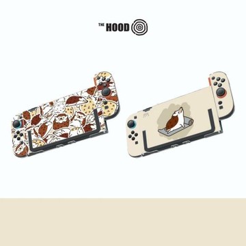 THE HOODxHedgehog Sashimi藝術家聯名適用任天堂switch2保護殼手柄一體抗刮耐磨游戲機配件卡通創意可愛刺猬
