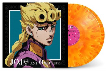 {保固一年 可打統編}JOJO的奇妙冒險 黃金之風 OST 動畫原聲 2LP 限量橙膠 黑膠